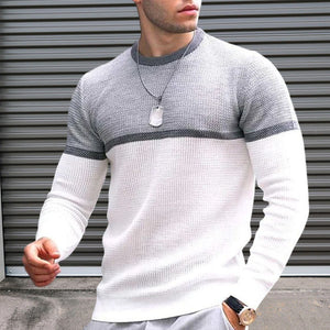 Lässiger Pullover mit Rundhalsausschnitt