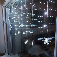 Laden Sie das Bild in den Galerie-Viewer, Schneeflocke LED dekorative Lichter