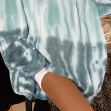 Laden Sie das Bild in den Galerie-Viewer, Bedrucktes Lockeres Sweatshirt für Damen