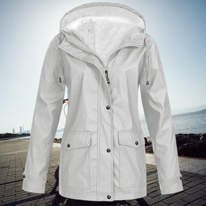 2022 Neue Herbst- und Winter-Plus-Fleecejacke für Damen