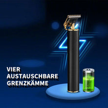 Laden Sie das Bild in den Galerie-Viewer, Vintage Haarschneider mit Ölkopf und Gravur