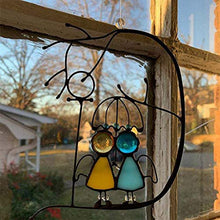 Laden Sie das Bild in den Galerie-Viewer, Künstlerischer Farbiger Fensteranhänger