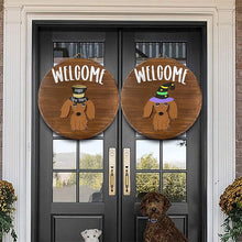 Laden Sie das Bild in den Galerie-Viewer, Dackel Tür hängende Dekoration