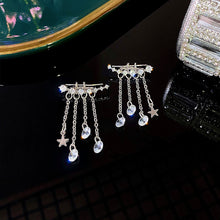 Laden Sie das Bild in den Galerie-Viewer, Stilvolle Ohrringe mit Sternfransen