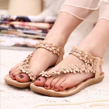 Laden Sie das Bild in den Galerie-Viewer, Süße Und Zinkliche Blumensandalen