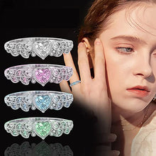 Laden Sie das Bild in den Galerie-Viewer, Damen Herz Ring