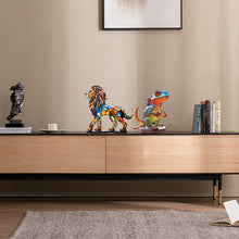 Laden Sie das Bild in den Galerie-Viewer, 🌈Wildtier-Metalldekoration✨