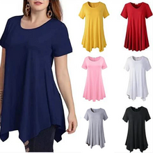 Laden Sie das Bild in den Galerie-Viewer, Damen Sommer Freizeit T-Shirt