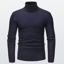 Laden Sie das Bild in den Galerie-Viewer, Gestrickter Rollkragenpullover für Herren