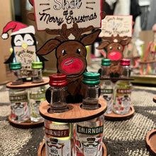 Laden Sie das Bild in den Galerie-Viewer, Weihnachtlicher Mini-Weinflaschenhalter