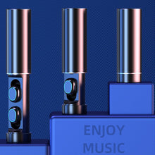 Laden Sie das Bild in den Galerie-Viewer, Drahtlos Bluetooth Ohrhörer Ladebox mit Taschenlampe