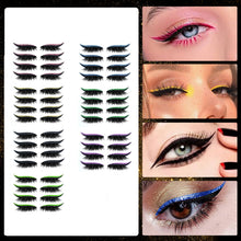 Laden Sie das Bild in den Galerie-Viewer, Wiederverwendbare Eyeliner und Wimpernaufkleber