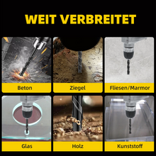 Laden Sie das Bild in den Galerie-Viewer, Doppelhelix Kreuzbohrer Handwerkzeug