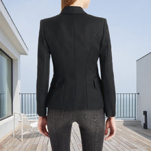 Laden Sie das Bild in den Galerie-Viewer, Stilvoller Zweireihiger Blazer