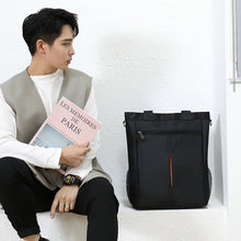 Laden Sie das Bild in den Galerie-Viewer, Segeltuch Schultertasche mit großem Fassungsvermögen