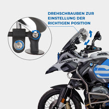 Laden Sie das Bild in den Galerie-Viewer, 180° Sicherheitsspiegel für Motorräder