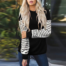 Laden Sie das Bild in den Galerie-Viewer, Einfarbiges Langarm-T-Shirt mit Rundhalsausschnitt