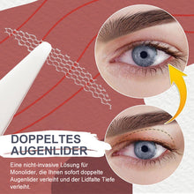 Laden Sie das Bild in den Galerie-Viewer, Natürlicher unsichtbarer doppelter Augenlid-Aufkleber(120 Paare)