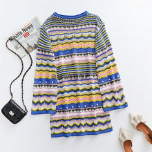 Laden Sie das Bild in den Galerie-Viewer, Regenbogen-Pullover Mit Streifen