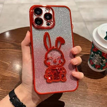 Laden Sie das Bild in den Galerie-Viewer, 3D-Kaninchen-Handyhülle für iPhone