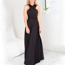 Laden Sie das Bild in den Galerie-Viewer, Vielseitiges und sexy Wickelkleid mit Riemen