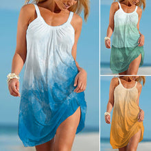 Laden Sie das Bild in den Galerie-Viewer, Sexy Kleid mit Tintenverlauf