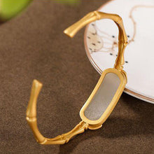 Laden Sie das Bild in den Galerie-Viewer, Elegantes antikes Bambusarmband