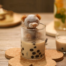 Laden Sie das Bild in den Galerie-Viewer, 3D Teddybär Eiswürfelbereiter