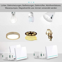 Laden Sie das Bild in den Galerie-Viewer, Kabelloser Lichtschalter-Empfänger-Set