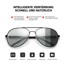 Laden Sie das Bild in den Galerie-Viewer, Intelligente polarisierte Sonnenbrille mit Farbwechsel