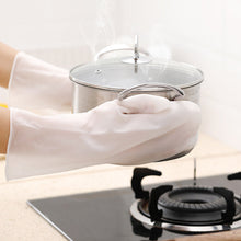 Laden Sie das Bild in den Galerie-Viewer, Multifunktionale Spülhandschuhe mit Zauberbürste aus Gummi