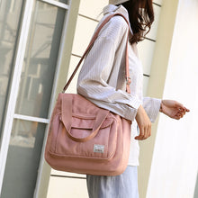 Laden Sie das Bild in den Galerie-Viewer, Schlichte lässige Handtasche aus Nylon