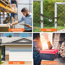 Laden Sie das Bild in den Galerie-Viewer, Mini-Rundschloss aus Edelstahl