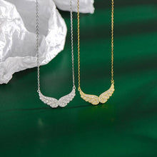 Laden Sie das Bild in den Galerie-Viewer, Engelsflügel Halskette