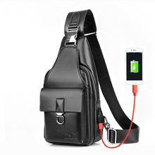 Laden Sie das Bild in den Galerie-Viewer, Herr Wiederaufladbare hochwertige Brusttasche