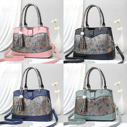 Damen Stilvolle Geprägte Umhängetasche