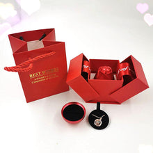 Laden Sie das Bild in den Galerie-Viewer, Kreative Rote Rosen-Geschenkbox