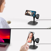 Laden Sie das Bild in den Galerie-Viewer, 3-in-1 kabelloses Ladegerät