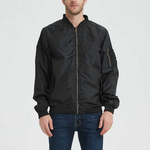 Baseball-Jacke mit Reißverschluss