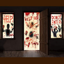 Laden Sie das Bild in den Galerie-Viewer, Blutiger Halloween Fensteraufkleber