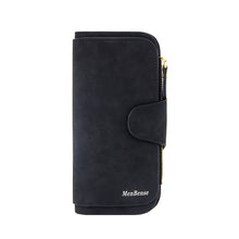 Laden Sie das Bild in den Galerie-Viewer, Damen gefrostete multifunktionale lange Geldbörse mit großem Fassungsvermögen