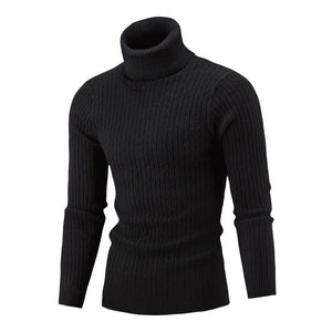 Lässiger Langärmliger Rollkragenpullover für Herren