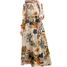 Laden Sie das Bild in den Galerie-Viewer, Neues Langes Kleid Mit Vintage-Print
