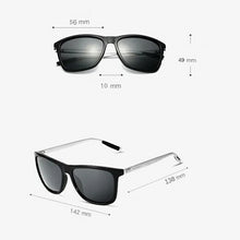 Laden Sie das Bild in den Galerie-Viewer, Polarisierte Herren-Sonnenbrille aus Magnesiumlegierung