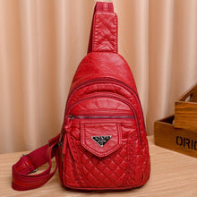 Laden Sie das Bild in den Galerie-Viewer, Einfache Umhängetasche aus weichem Leder