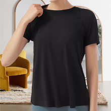 Laden Sie das Bild in den Galerie-Viewer, Geschlitztes Yoga-T-Shirt