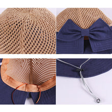 Laden Sie das Bild in den Galerie-Viewer, Sommer gewebter Sonnenschutzhut
