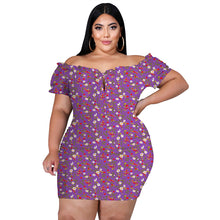 Laden Sie das Bild in den Galerie-Viewer, Damen sexy Sommerkleid