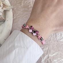 Laden Sie das Bild in den Galerie-Viewer, Armband mit Schmetterlingsanhänger