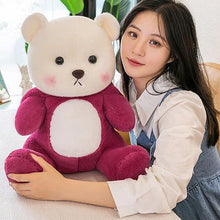 Laden Sie das Bild in den Galerie-Viewer, Lila Bärenpuppe